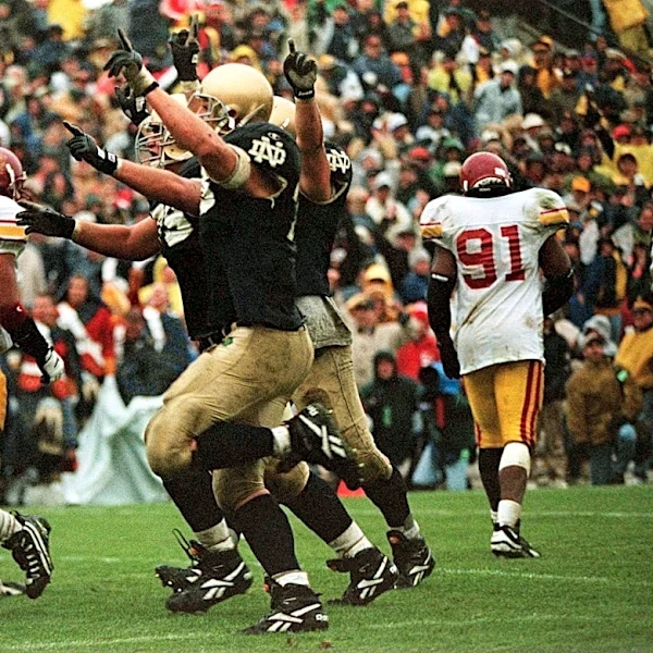 Just another time Notre Dame smacked around USC on the football field