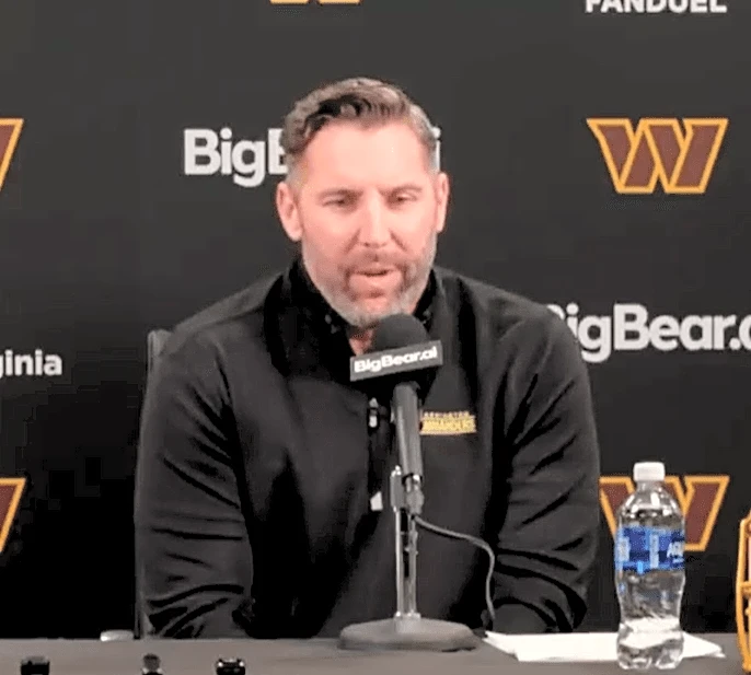 Adam Peters and Lance Newmark talk about the Commanders Draft