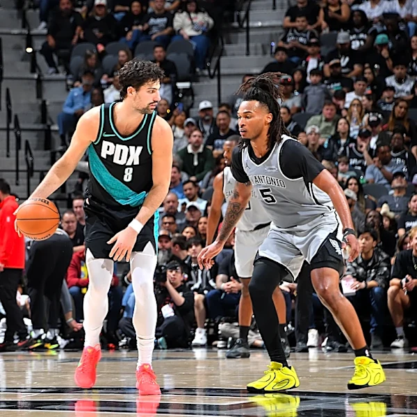 Blazers Prepare for Spurs, Wembanyama