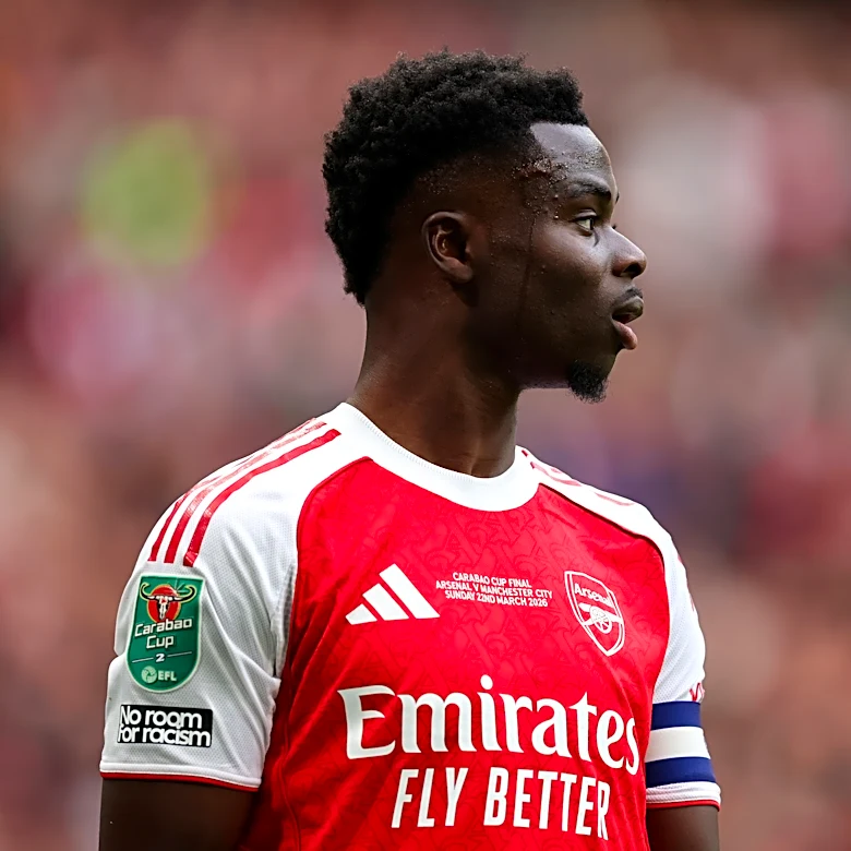 Bukayo Saka to miss Manchester City match