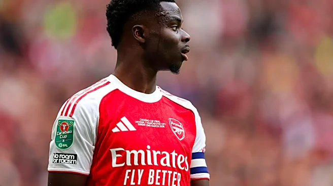 Bukayo Saka to miss Manchester City match