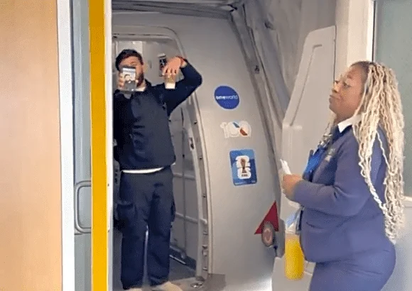 UFC bad boy Arman Tsaru-karen caught arguing with flight attendant in leaked video, American Airlines responds