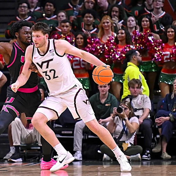 Rutgers Basketball Lands Virginia Tech Center Christian Gurdak in the Transfer Portal