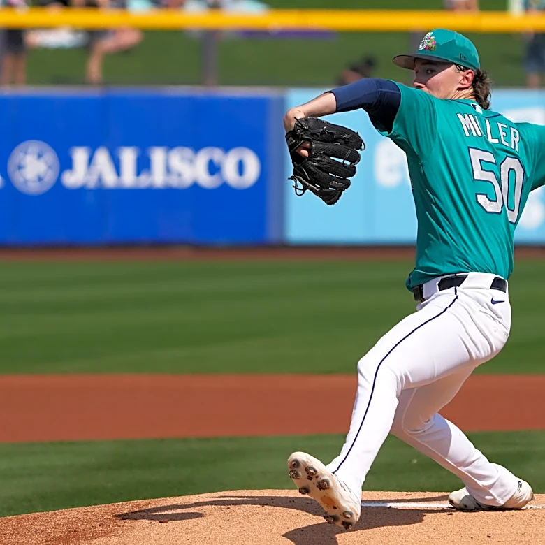 Bryce Miller to begin rehab assignment, creating good problem for Mariners
