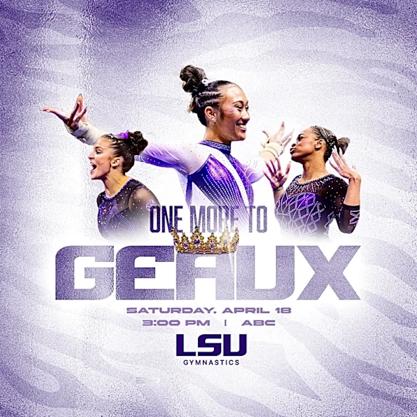 LSU Competes for Second Gymnastics Title