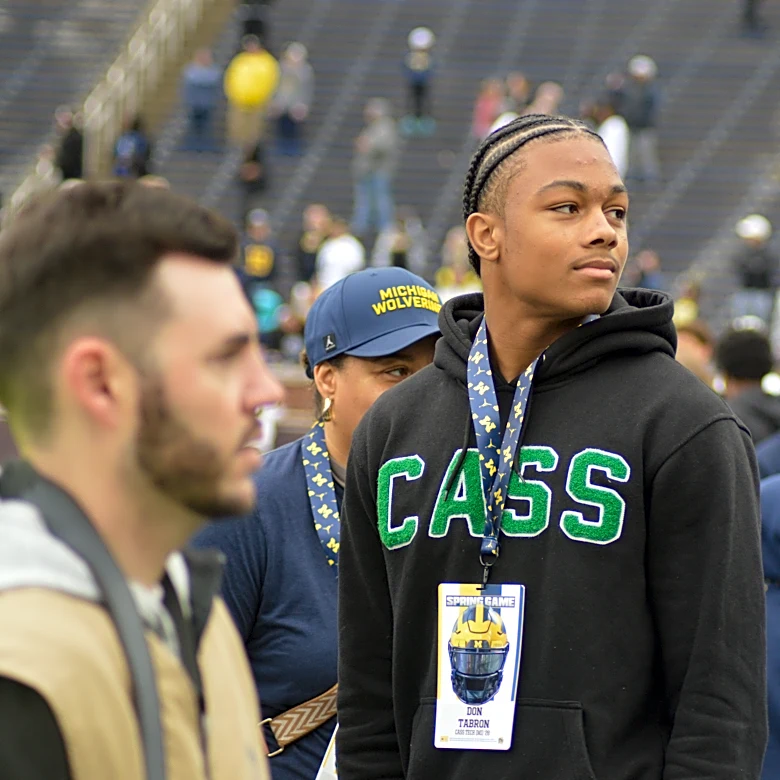 Photo Gallery: Recruits take in Michigan Football’s spring game