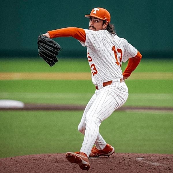 Ruger Riojas strikes out 11 as No. 4 Texas beats No. 11 Alabama, 3-1