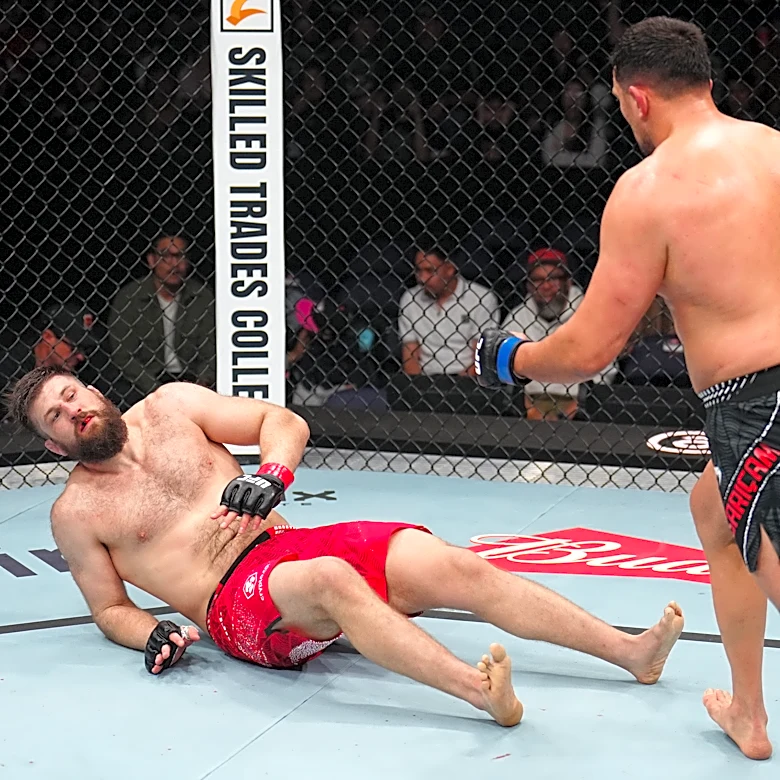 UFC Winnipeg video: Gokhan Saricam debuts with crushing knockout of Tanner Boser