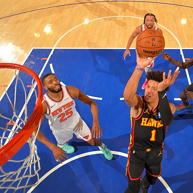 Hawks lose Game 1 to Knicks 113-102 after rough second half