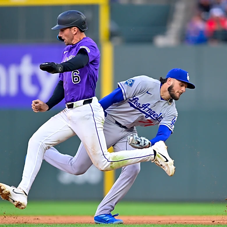 Dodgers win streak vanishes in thin air of Coors Field