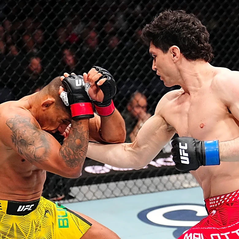 Highlights! Mike Malott uppercuts Gilbert Burns into retirement at UFC Winnipeg