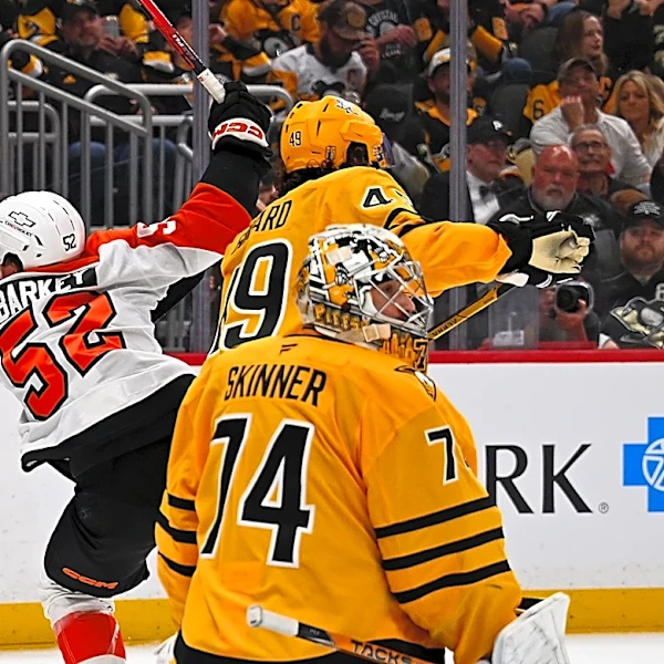 Penguins/Flyers Game 1 Recap: Sloppy Pens bottled up, lose 3-2