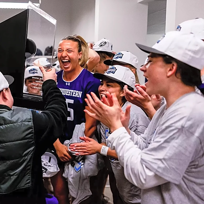 Lacrosse: ‘Cats outlast Wolverines, 9-7, to claim fourth straight outright Big Ten regular season title