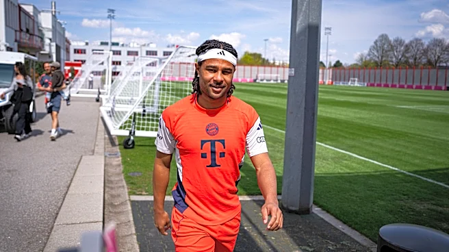 Bayern Munich star Serge Gnabry hurt practicing PKs