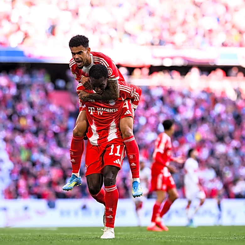 Luis Díaz sets club record in Bayern Munich’s title-clinching win