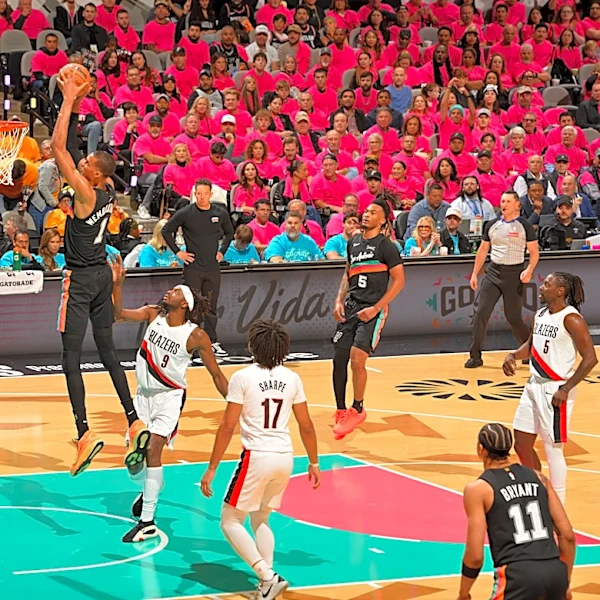 Highlights: Victor Wembanyama debuts playoff career with a dazzling win over the Trail Blazers