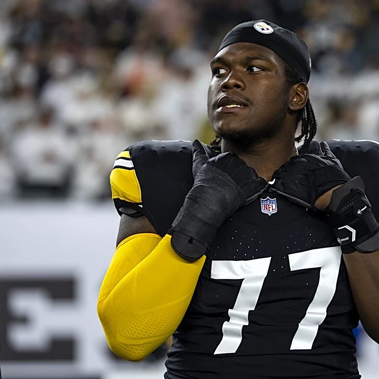 Steelers get bad news on Broderick Jones’ neck injury