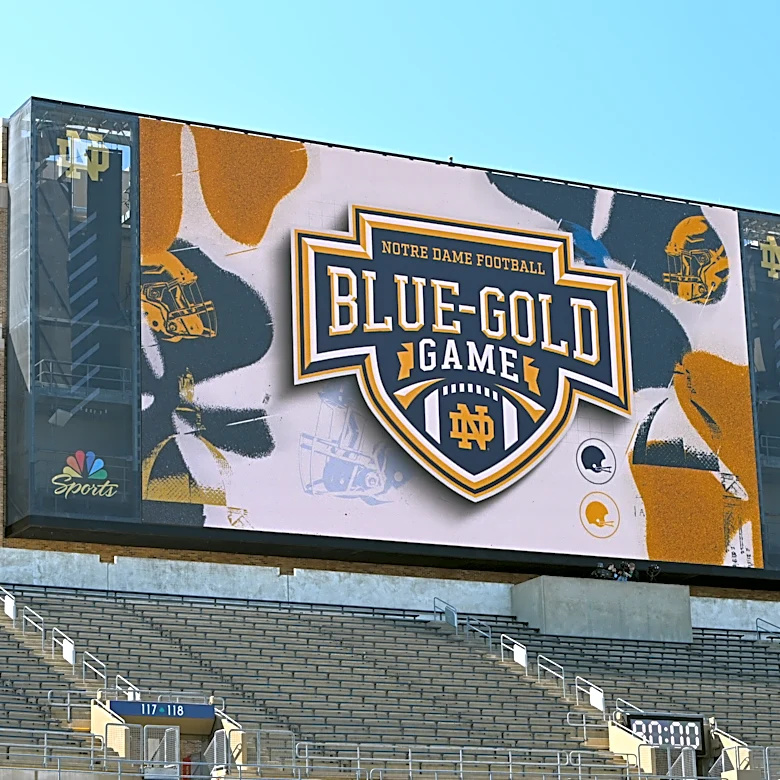 WEATHER REPORT: Notre Dame Football’s Annual Blue-Gold Game