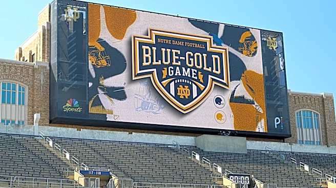 WEATHER REPORT: Notre Dame Football’s Annual Blue-Gold Game