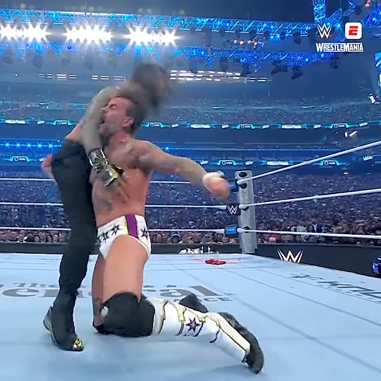 CM Punk’s low blow was the highlight of WrestleMania weekend