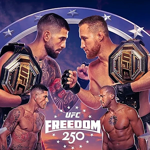 History! UFC White House poster revealed for ‘Freedom 250’ featuring the flying Paramount stars