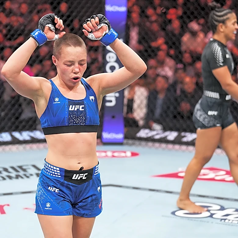 Rose Namajunas cleared after gnarly eye injury, calls for ‘purse deduction’ penalties for eye pokes