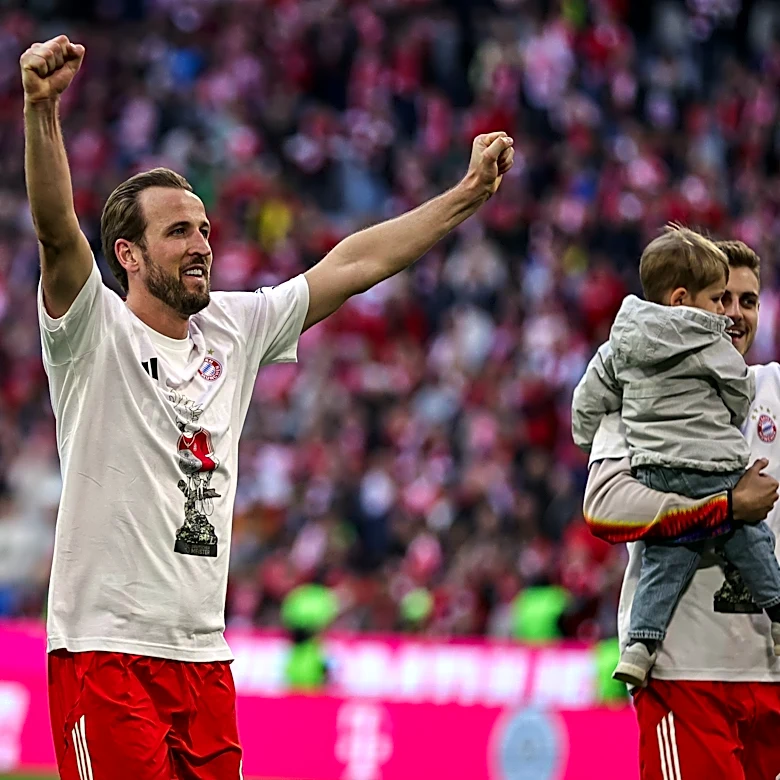 Harry Kane says fan chants spurred the team on ahead of their DFB-Pokal tilt against Bayer Leverkusen