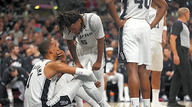 Victor Wembanyama exits Game 2 vs. Trail Blazers with concussion