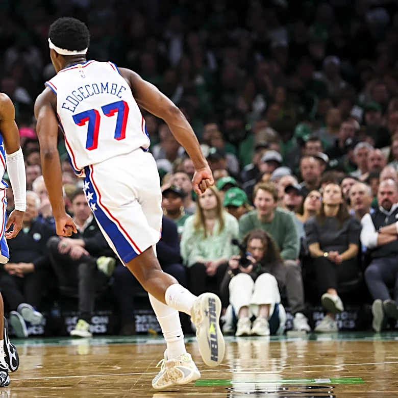 Hold up, wait a minute … Edgecombe, Sixers steal Game 2 in Boston