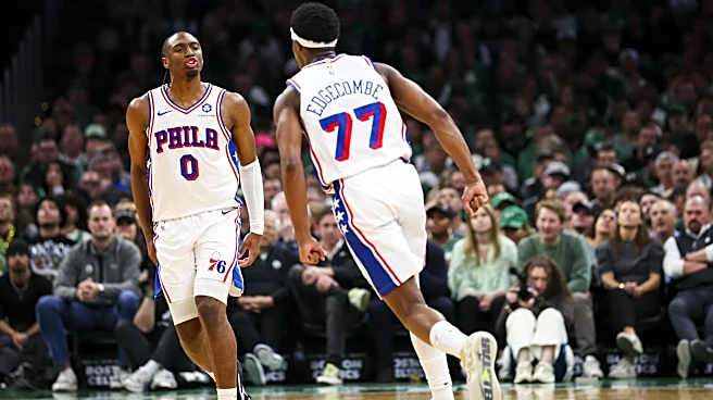 Hold up, wait a minute … Edgecombe, Sixers steal Game 2 in Boston