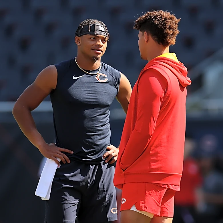 Justin Fields wanted to join Chiefs to learn from Andy Reid and Mahomes