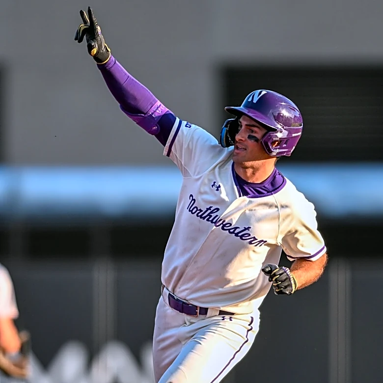 Baseball: Northwestern takes down Bradley after lighting delayed the start