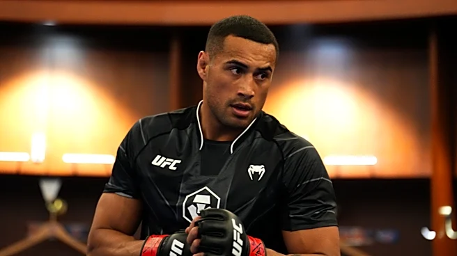 Video: UFC champ Carlos Ulberg back on his feet less than a week after reconstructive knee surgery