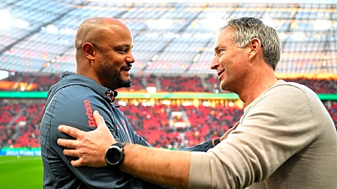 Bayern Munich boss Vincent Kompany happy team was able to fend off second half effort from Bayer Leverkusen