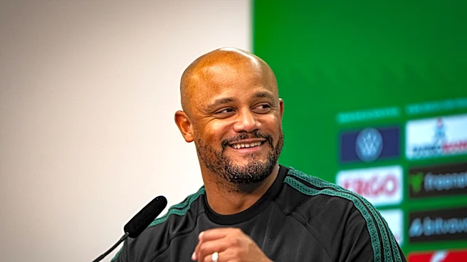 Vincent Kompany ecstatic after guiding Bayern Munich to the DFB Pokal final