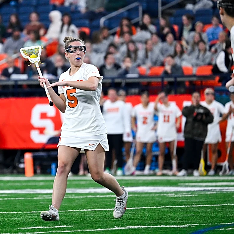 Syracuse women’s lacrosse: Orange clutch late, survive UVA comeback, 11-9, in ACC Quarterfinals