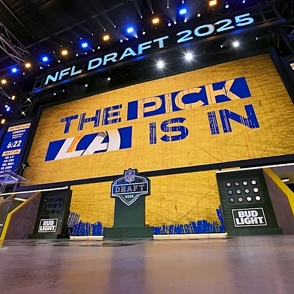 What time are the Rams picking tonight?