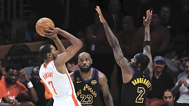The Rockets had no answers for the Lakers’ defense on Kevin Durant