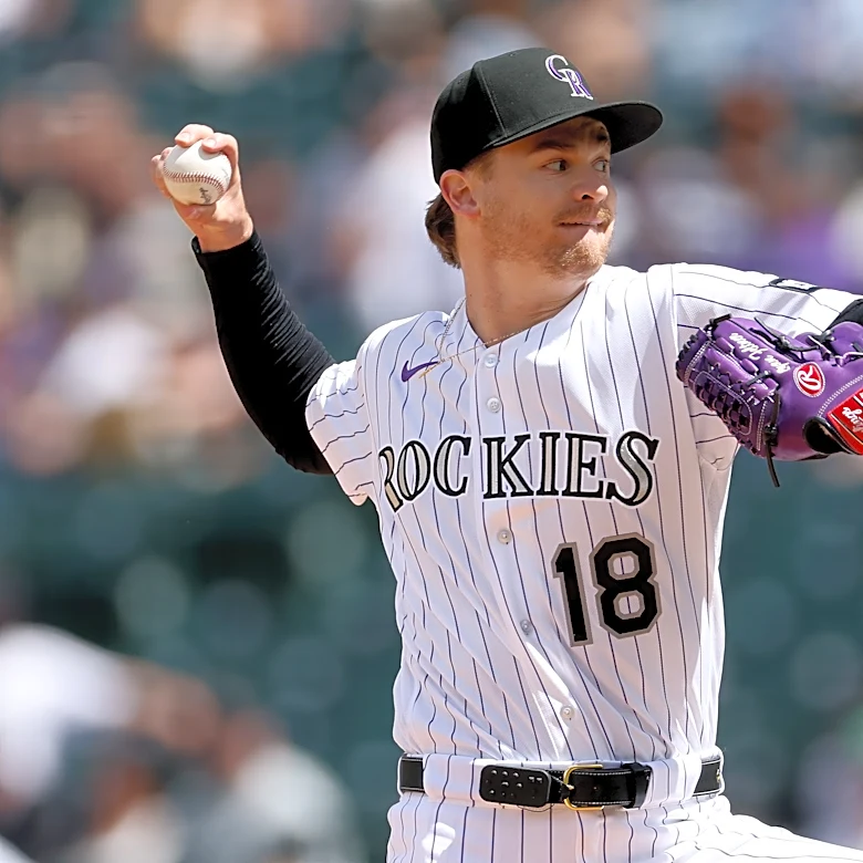 Ryan Feltner leaves Rockies-Padres game
