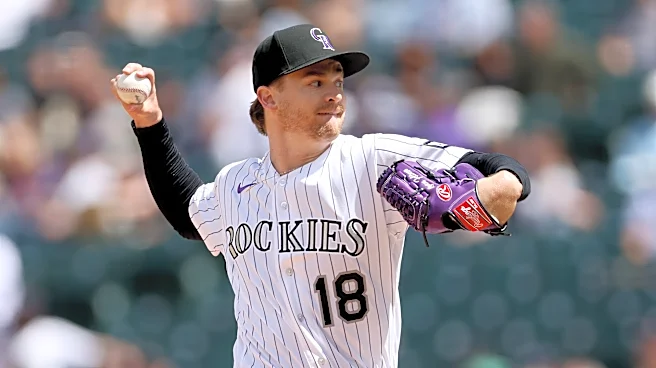 Ryan Feltner leaves Rockies-Padres game