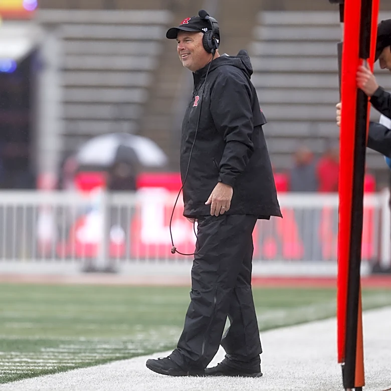 Rutgers Wide Receivers Coach Dave Brock Hosts Spring Practice Press Conference