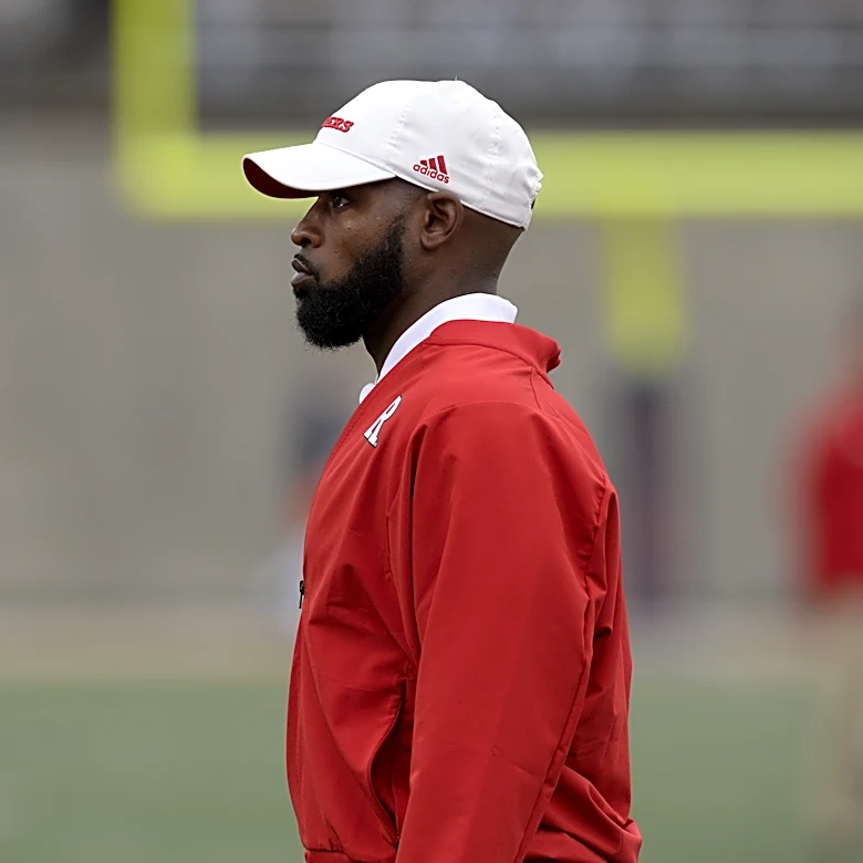 Rutgers Running Backs Coach Damiere Shaw Hosts Spring Practice Press Conference