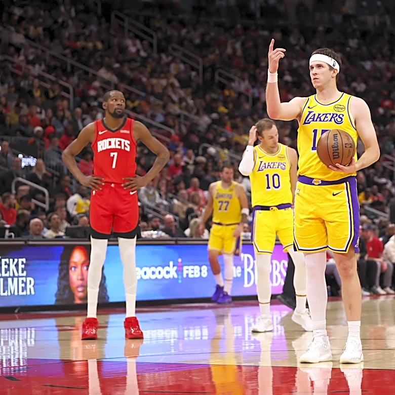 Austin Reaves upgraded to questionable for Game 3 vs. Rockets