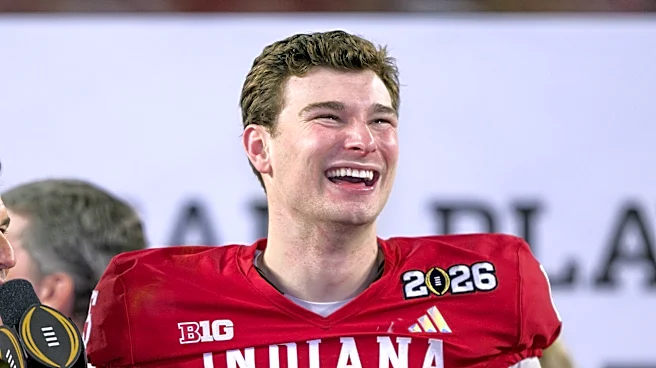 Indiana’s Fernando Mendoza selected No. 1 overall by Las Vegas Raiders in NFL Draft