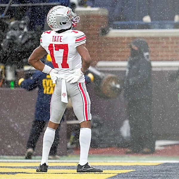 Titans draft results 2026: Carnell Tate, WR, Ohio State stats, awards, and scouting report