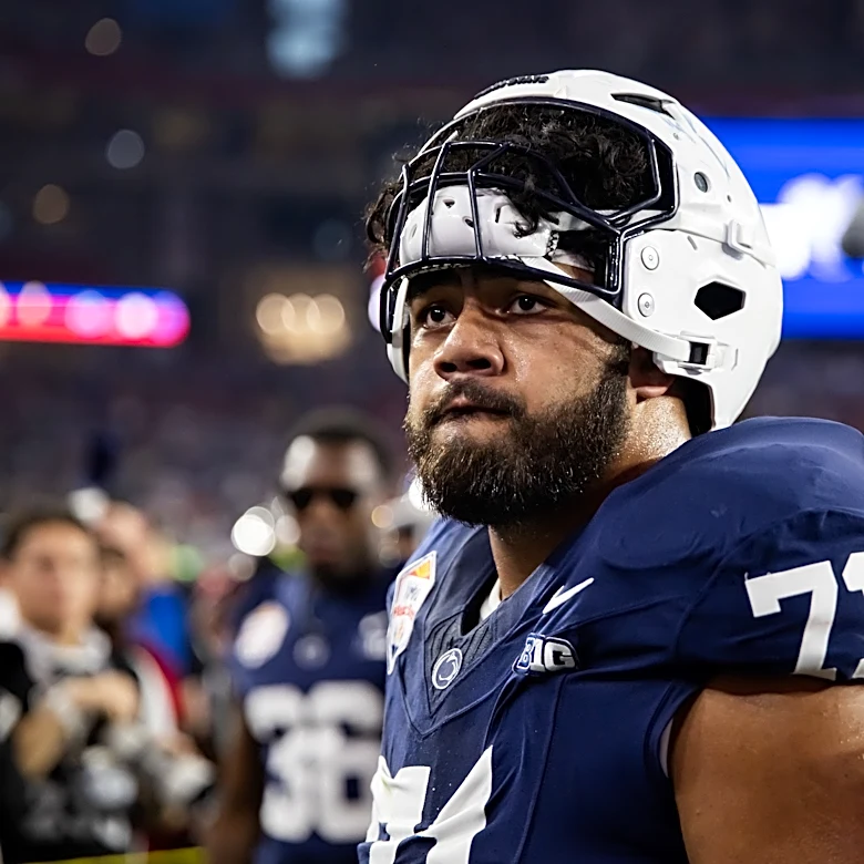 Ravens draft results 2026: Vega Ioane, OG, Penn State stats, awards, scouting report