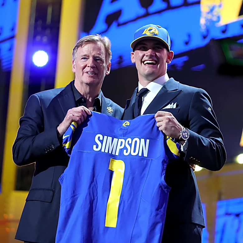 NFL Draft 2026: Los Angeles Rams draft Ty Simpson in first round shocker