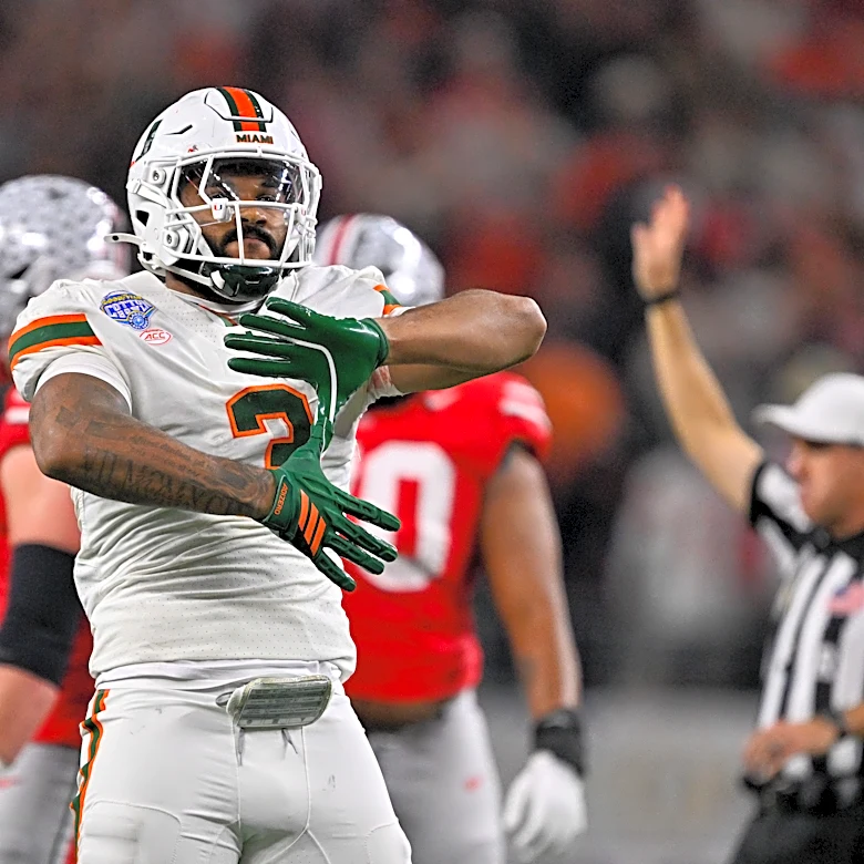 2026 NFL Draft: Miami Hurricanes EDGE Akheem Mesidor Selected with the 22nd Overall Pick by the Los Angeles Chargers