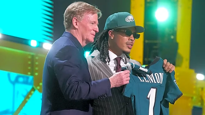 Makai Lemon drafted by the Eagles reactions