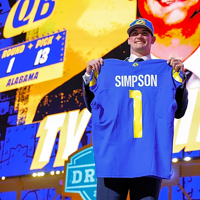 Rams were linked to Ty Simpson for months. Fans didn’t believe it.